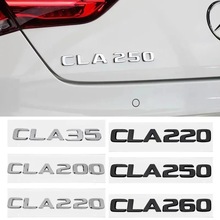 适用奔驰CLA260车贴cla200车尾标cla45标贴cla220车标amg装饰改装
