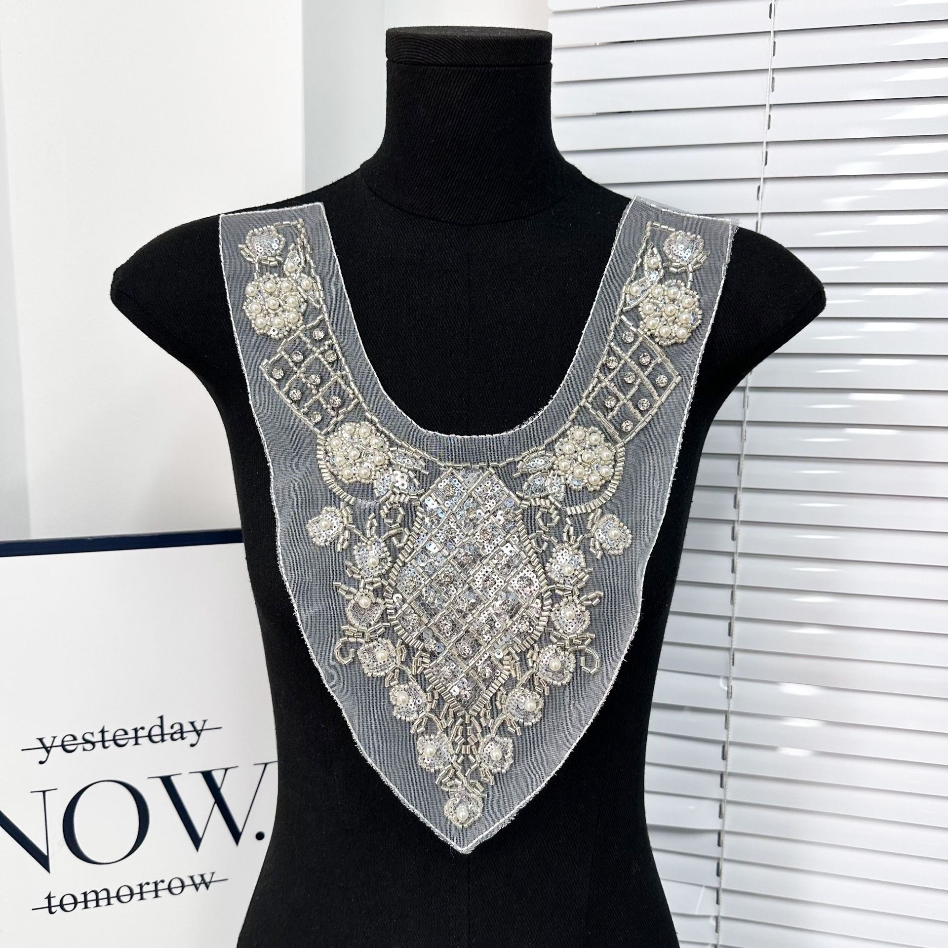 Cuello de cuentas, vestido de boda, vestido de moda, vestido de baile, decoración, decoración, collar falso, al por mayor transfronterizo