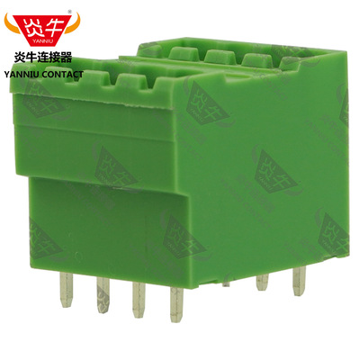 5.08mm炎牛双层插拔式接线端子YN2EDGVH/KF/2EHDBV/MDSTBV2.5-G1
