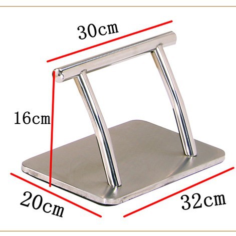 바닥 스탠딩 스테인레스 스틸 페달