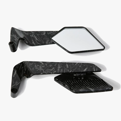 Motorcycle Modified Fixed Wing Rearview Motorcycle rearview mirror - forged-pattern-combination