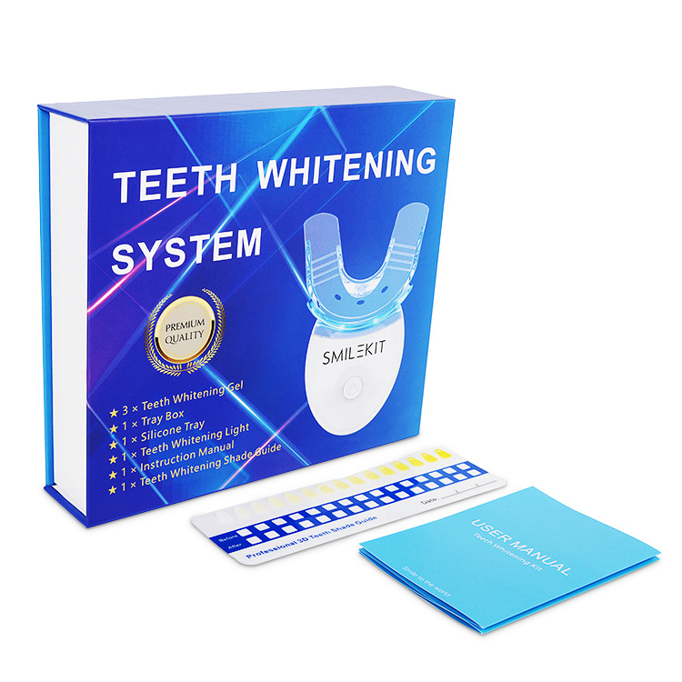 Kit de lámpara de cable / Kit de carga inalámbrica / Kit de blanqueamiento de dientes / Kit de blanqueamiento de dientes