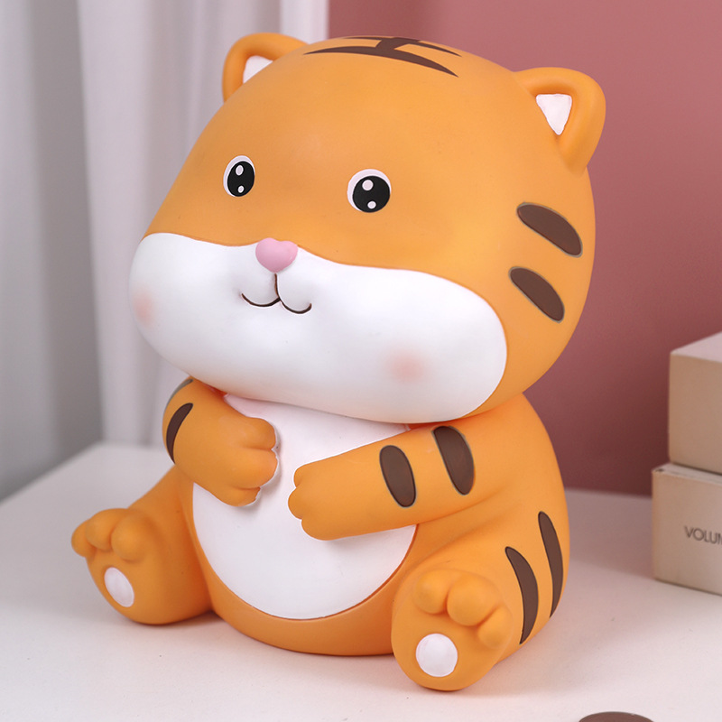 Año nuevo de tigre alcancía niños masculinos y femeninos artículos de regalo se pueden guardar ahorro de dinero olla fábrica en stock al por mayor