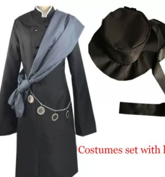 П Halloween костюмы Черный Либтер Ф funeral дом Ф funeral косплей костюмы таможенная поставка производитель