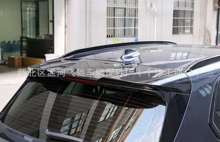 Suitable for 2012-2018 Bmw X5 Roof Wing F15 Modification and Upgrade X5M Roof Wing Carbon Fiber Rear Spoiler X5M Fixed Wind Deflector