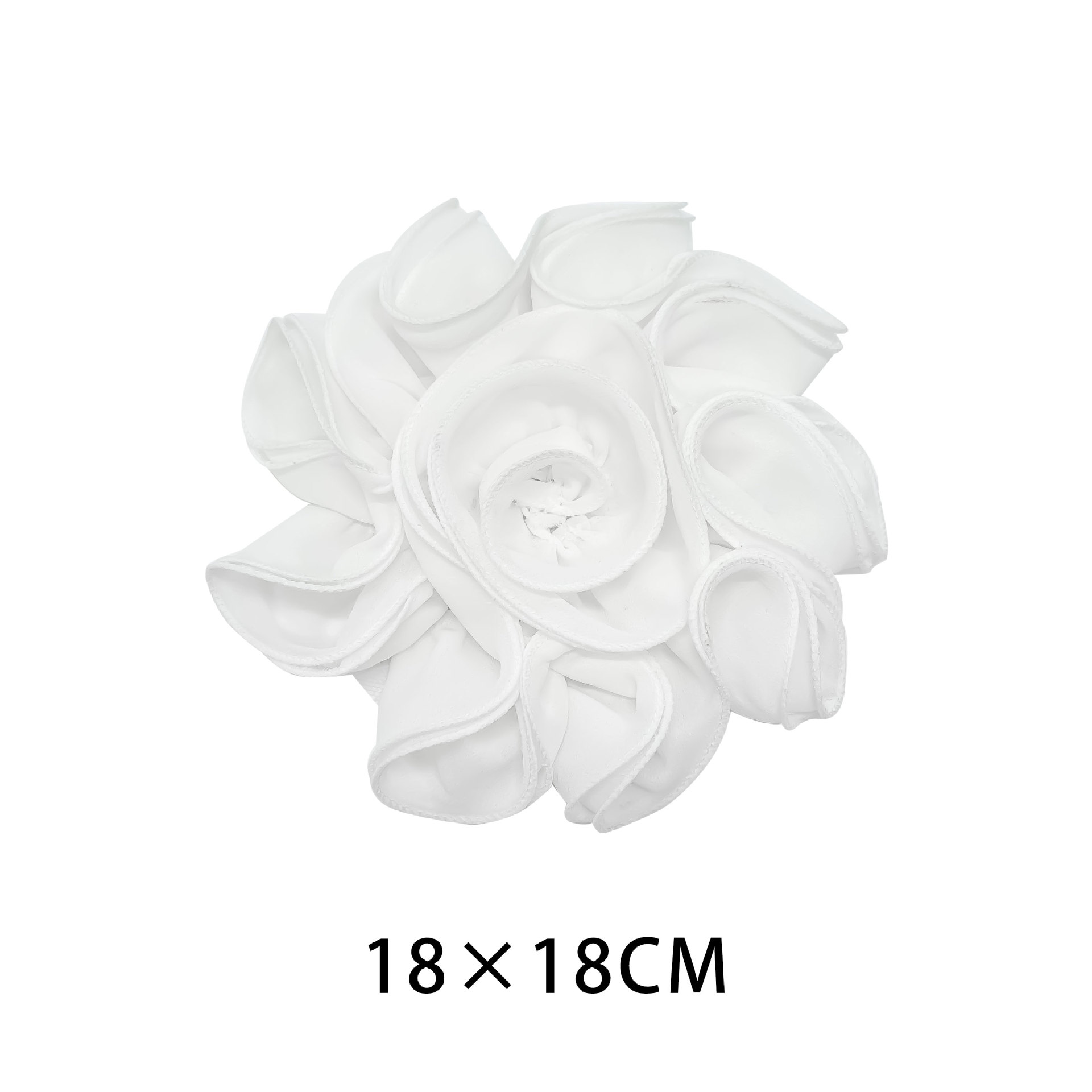 Nuevo pliegue flor grande multicapa tridimensional diy accesorios accesorios tela vestido de boda mujer tela decoración flor de pecho