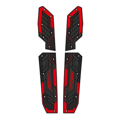 Suitable for Honda Adv160 Modified Foot Pedals, Anti-Slip and Dirt-Resistant Foot Pads, 21-24 Foot Pedals, Cross-Border Factory Wholesale (Electric vehicle pedal) - red