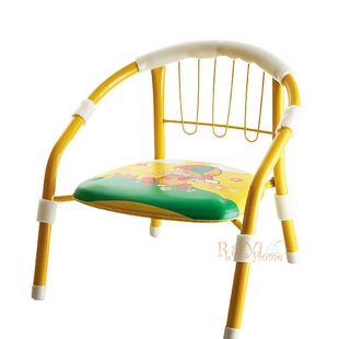 Ordinary Kidsren's Vocal Cartoon Small Stool That Can Bark with Backrest, Baby Barking Chair, Random Style