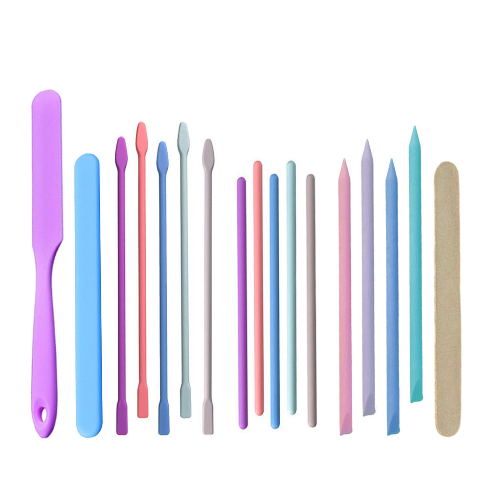 Various DIY resin mixing rods