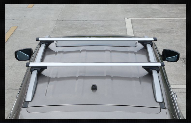 Car Universal Load Luggage Rack SUV PMV Roof Rack Crossbar Travel Rack Storage Rack Aluminum Alloy Bracket