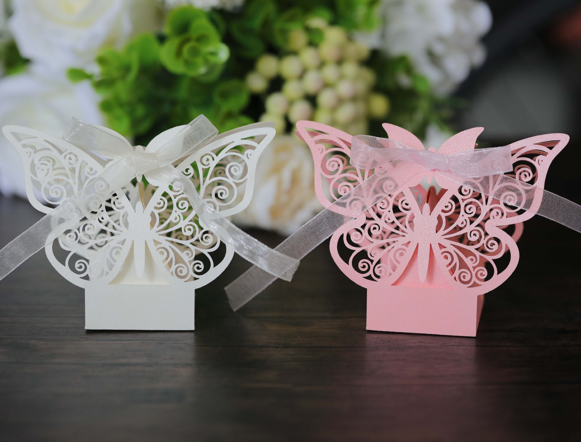 Bow Knot Iridescent Paper 210g Wedding Banquet Gift Bags display picture 7