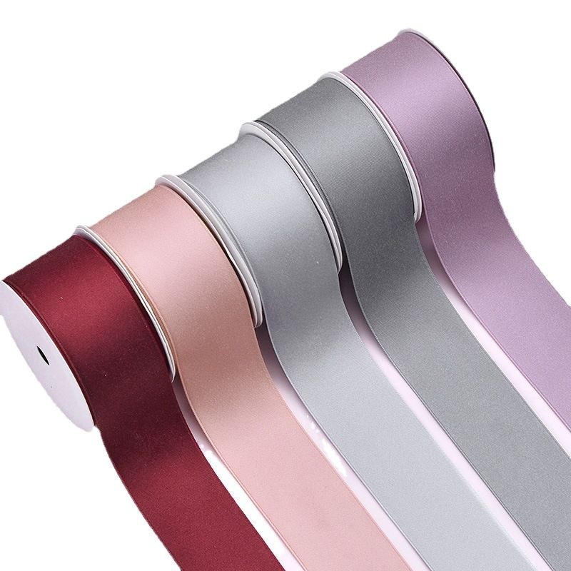 Accesorios para el cabello hechos a mano planos de la marca Cinta de Corea del Sur Accesorios de ropa Cinta de cifrado Yao Ming Cinturón de algodón de poliéster mate de doble cara