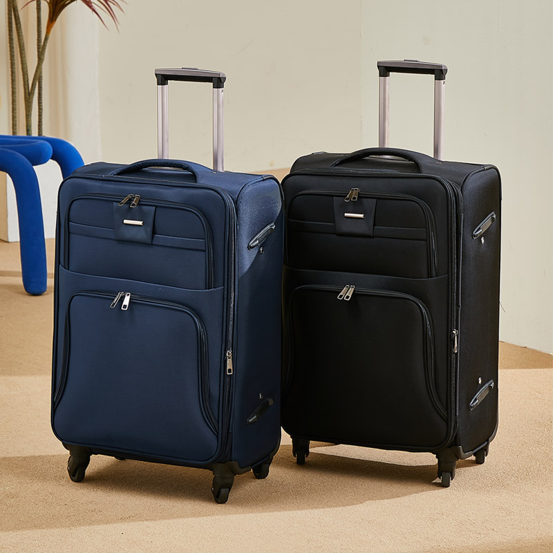 Wholesale Customized Oxford Cloth Suitcase Business Men's Trolley Suitcase Boarding Suitcase Password Oxford Cloth Suitcase