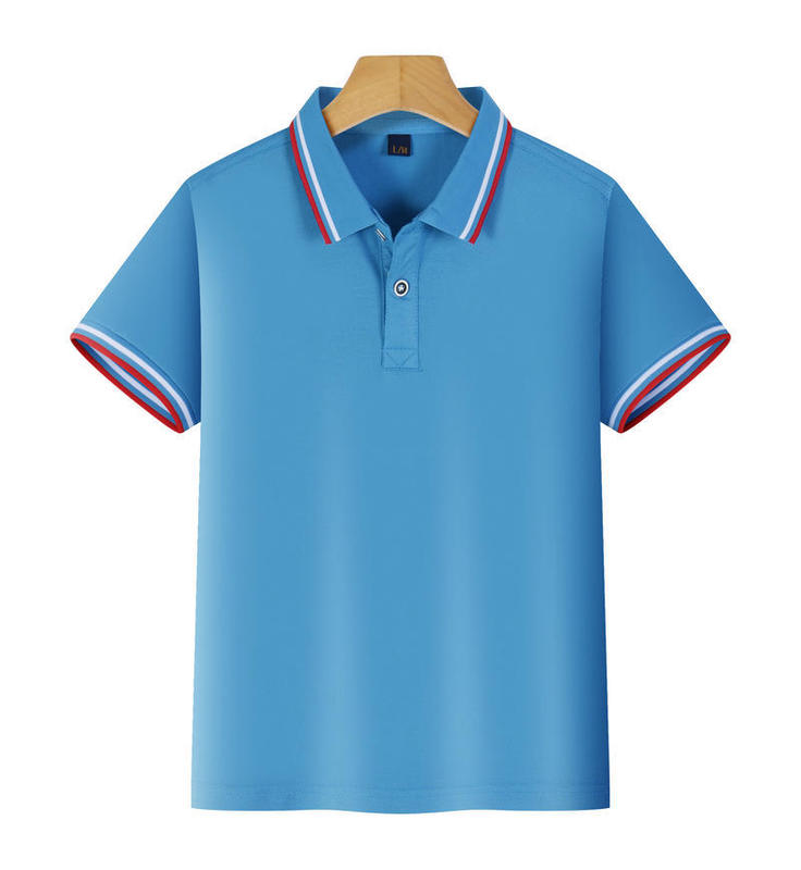 夏子供ラペル半袖ポロシャツ Tシャツ幼稚園服小中学生クラス制服制服カスタムプリントロゴ|undefined