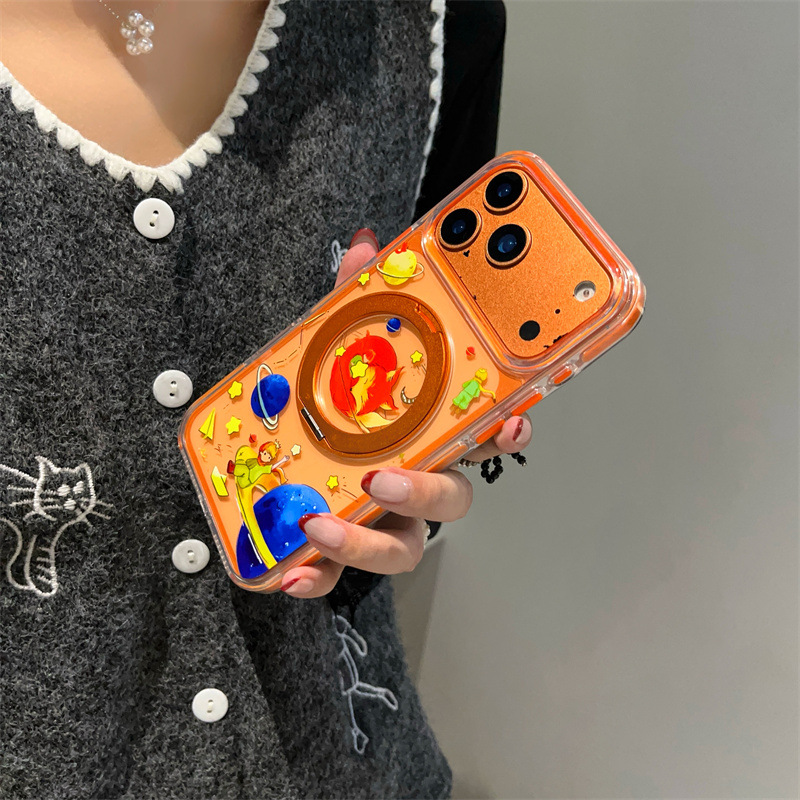 Sødt anime prins ræv telefoncover til iphone 17 16 pro max_voghion.com