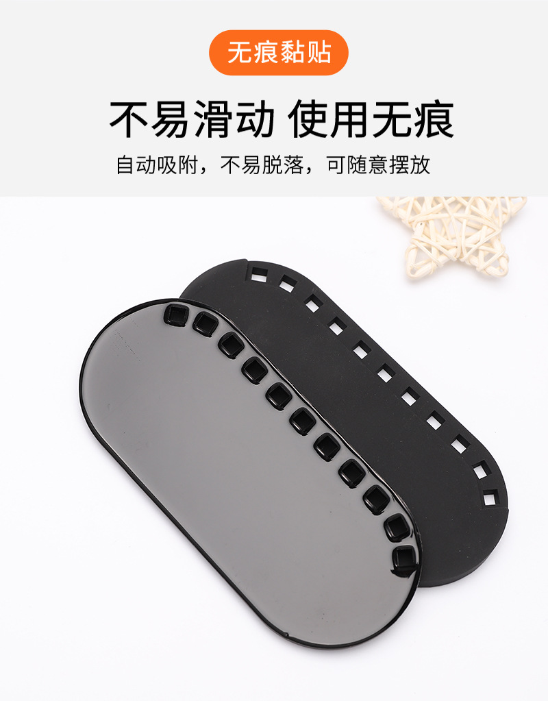 3D Stereo Temporary Car Parking Number Plate with Mobile Phone Number, Car-Mounted Base Ornament