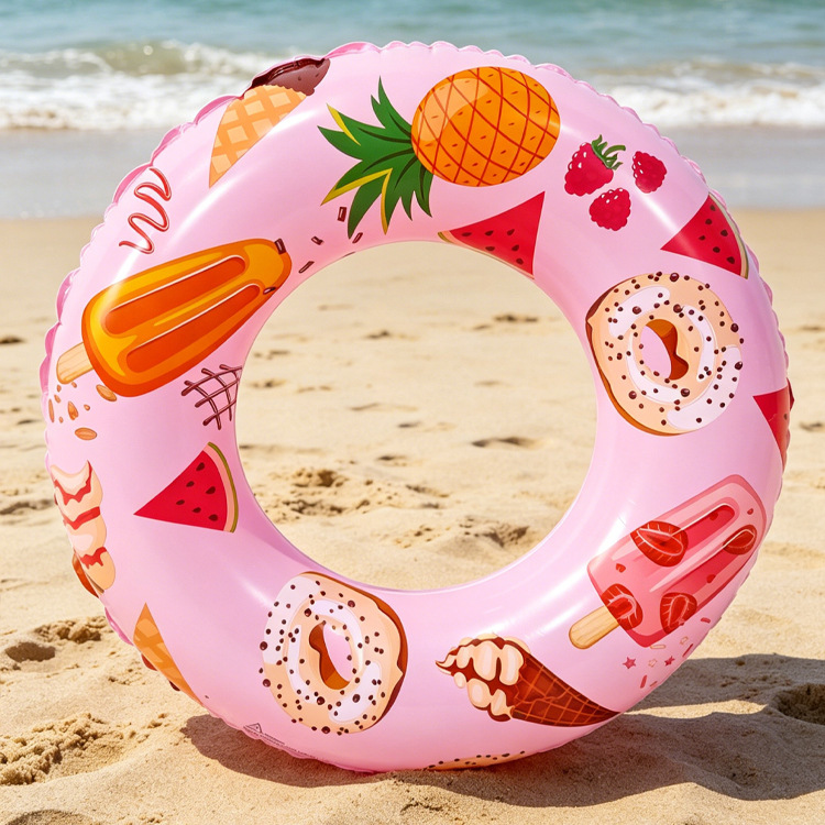 Anillo de natación infantil de plumas de mar para bebés de 3 a 6 años de edad para adultos engrosados inflables anillo infantil axillar fábrica al por mayor