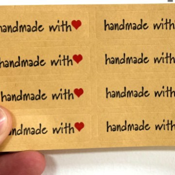 5 pegatinas largas (60 pegatinas)