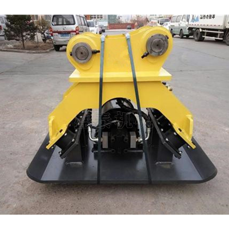 震动夯实机液压振动打夯机建筑沟槽回填压路机挖掘机液压夯挖器