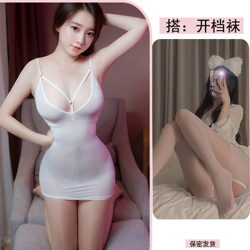 흰색 + 흰색 오픈 양말