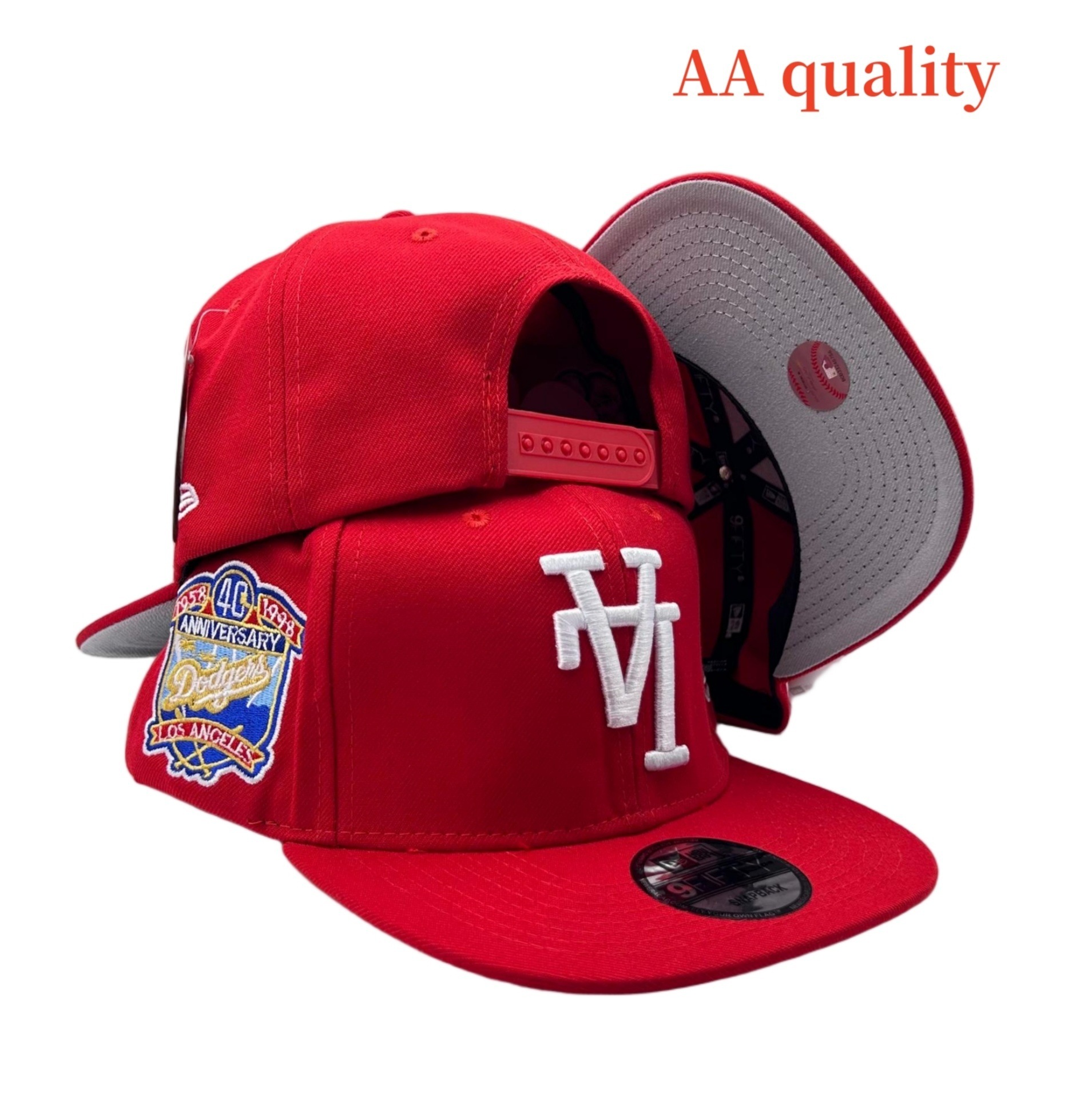 Nuevo comercio exterior sombrero de béisbol masculino y femenino sombrero sombrero ajustable hip hop sombrero bordado LA sombrero plano