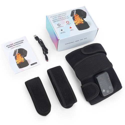 Cross-border electric heating knee support infrared therapy cold leg knee massager moxa heat pad knee massager manufacturer
