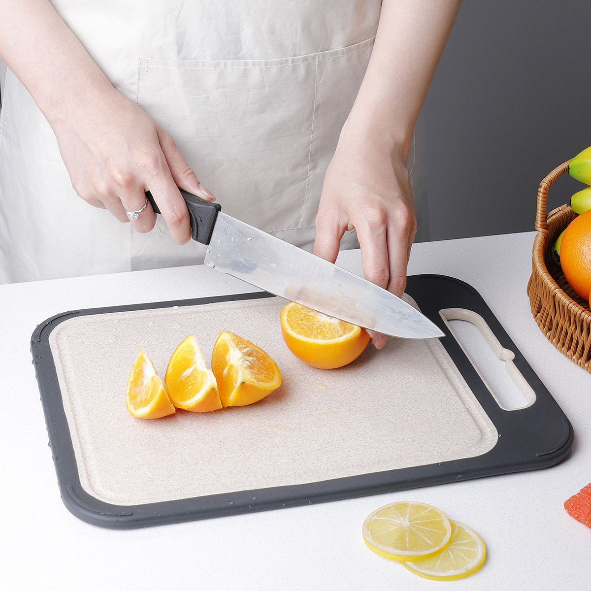 Ventas transfronterizas de acero inoxidable 304 tablero de platos de doble cara con bordes para descongelar tablero de platos con ranura de jugo tablero de platos de clasificación