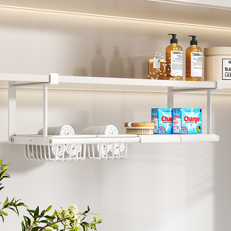 Wow, Cabinet Storage Rack, Bathroom Under-Cabinet Hanging Rack, Washbasin, Wardrobe Layered Storage Basket, No-Drill Kitchen Spice Rack