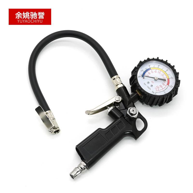 胎压枪高精密汽车轮胎充气枪 机械指针胎压表加气器胎压枪