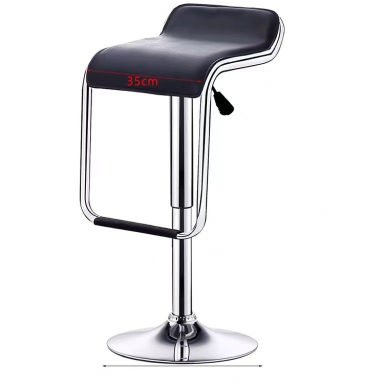 Taburete Alto para Bar y Recepción, con Respaldo, para Hogar y Comercio image 6