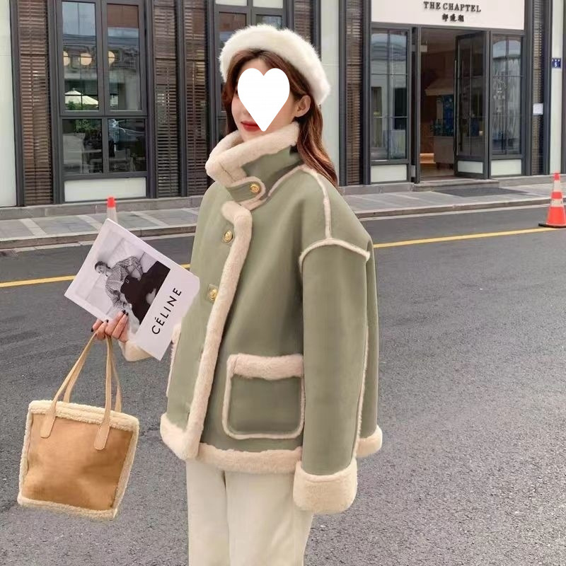 임산부 가을과 겨울 세트 패션 유행 코트 출산 2024 새로운 가을과 겨울 투피스 세트