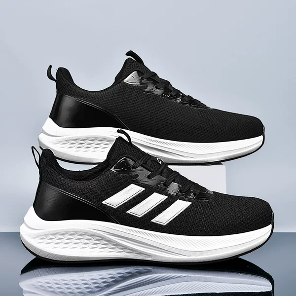 Running Shoes Women's New Putian Three Bars Breathable Mesh Men's Shoes Student Professional Racing Shock Absorbing sneaker Couple