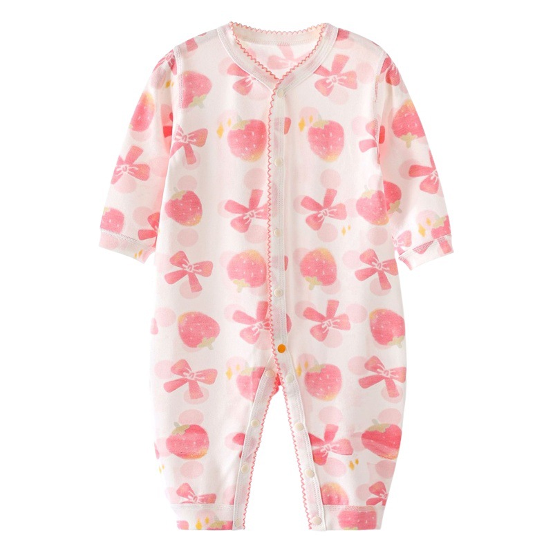 Mameluco ropa de bebé recién nacido Ropa Infantil youke seda mono mameluco manga larga sin hueso bebé niña ropa