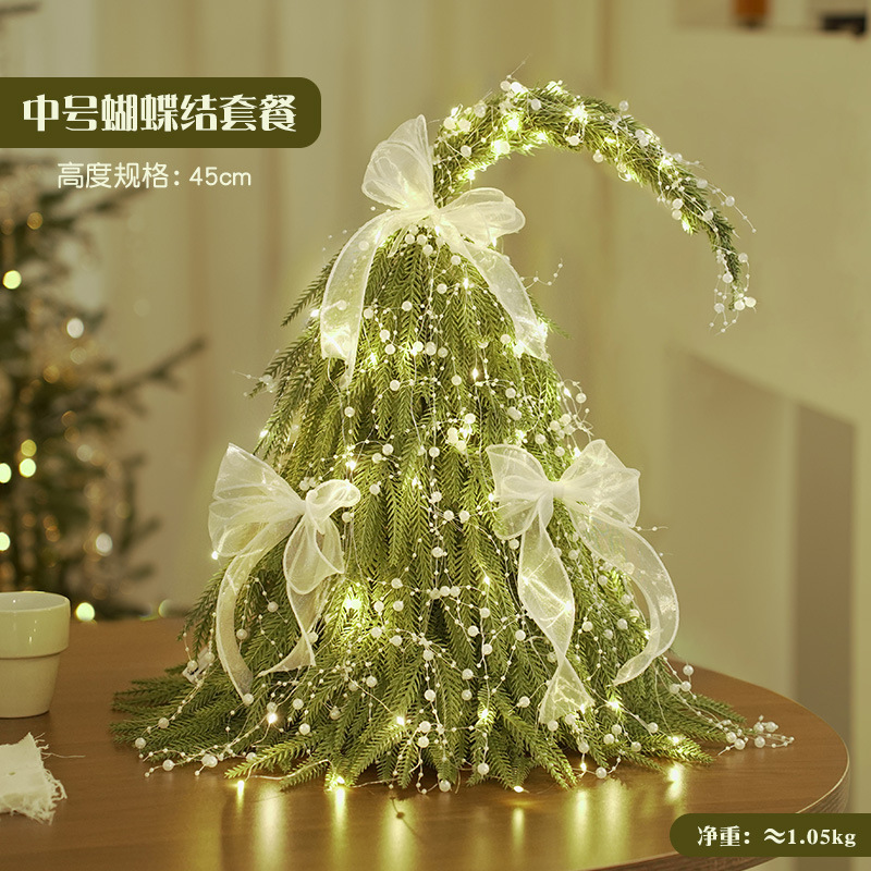 árbol de navidad árbol de navidad de escritorio árbol de navidad decoración simulación encriptado mini árbol de navidad PE