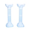 Factory approves hollow Roman roads to pillar new plastic hollow wedding products Roman column flower pot portable