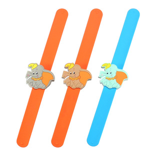 Silicone Children's Watch Glue Dropping Flip Quartz Watch Cartoon Doll Watch Student Boys and Girls Dumbo Watch