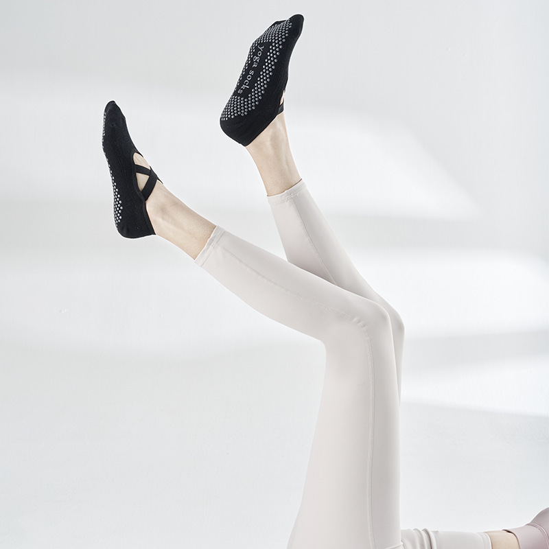 Calcetines de yoga de cinco dedos para otoño, calcetines específicos para Pilates, calcetines con separación de dedos, algodón deportivo profesional, comercio exterior, venta al por mayor en Amazon.