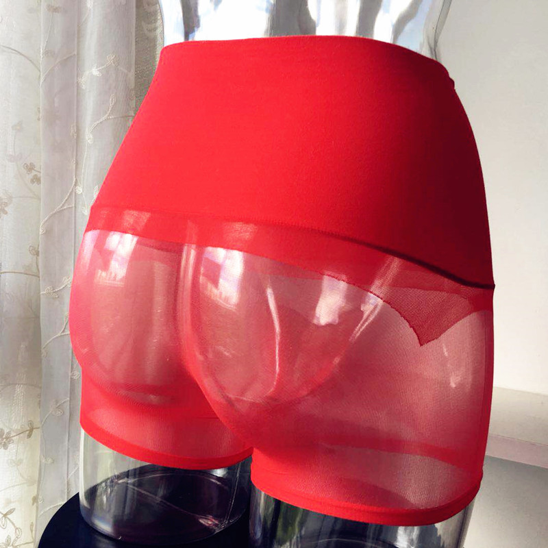 360 grados sin costura cintura baja transparente medias ropa interior cualquier corte ultra-delgada ropa interior sin costuras hombres y mujeres sexy Boxer ropa interior