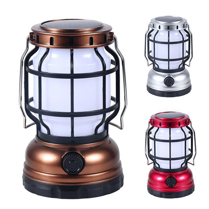 Jiuyue new horse lamp LED solar camping light USB charging outdoor…