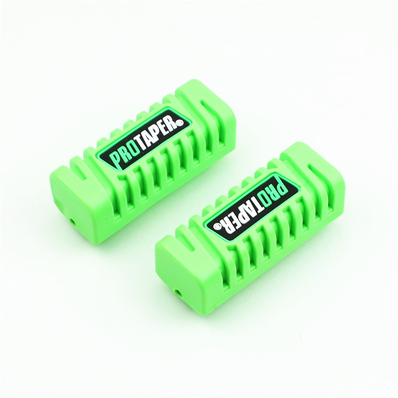 Piezas modificadas para motocicletas Pies Wuyang Pies WY Pies antideslizantes Pies de goma de color PRO Funda de goma delantera Pies delantera