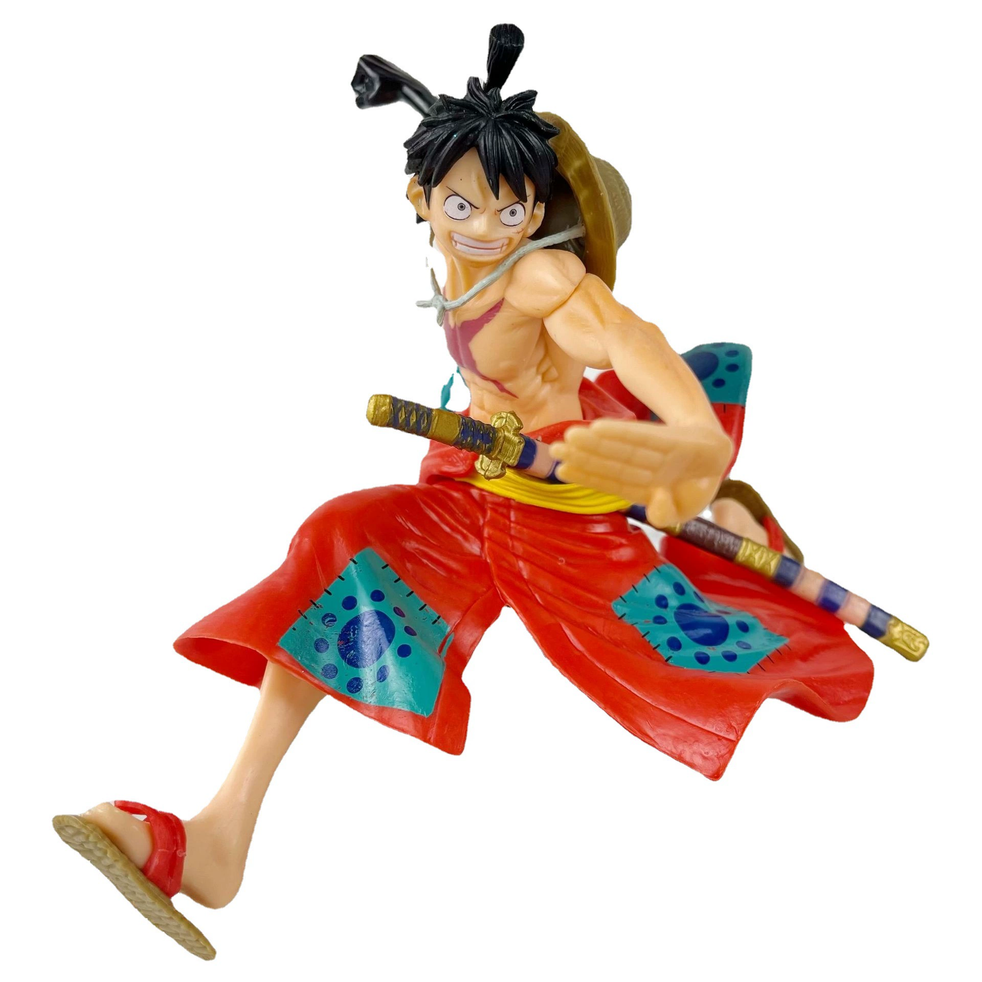 One Piece Бой мгновенно Луффи и Королевство Луффи и Сакура Доминирующий Доминирующий Каидо аниме модель