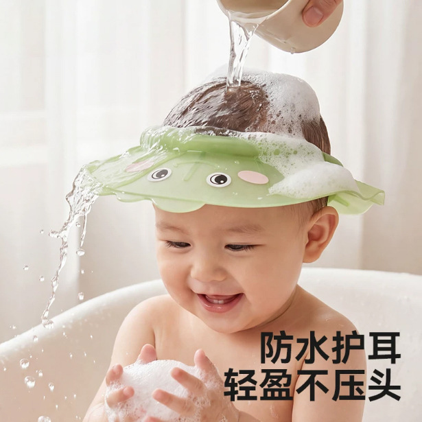 Silicone Hollow Air Cushion Baby Shampoo Cap, Water-Blocking Shampoo Cap, Baby Sealing Air Cushion Shampoo Cap, Shampoo Cap