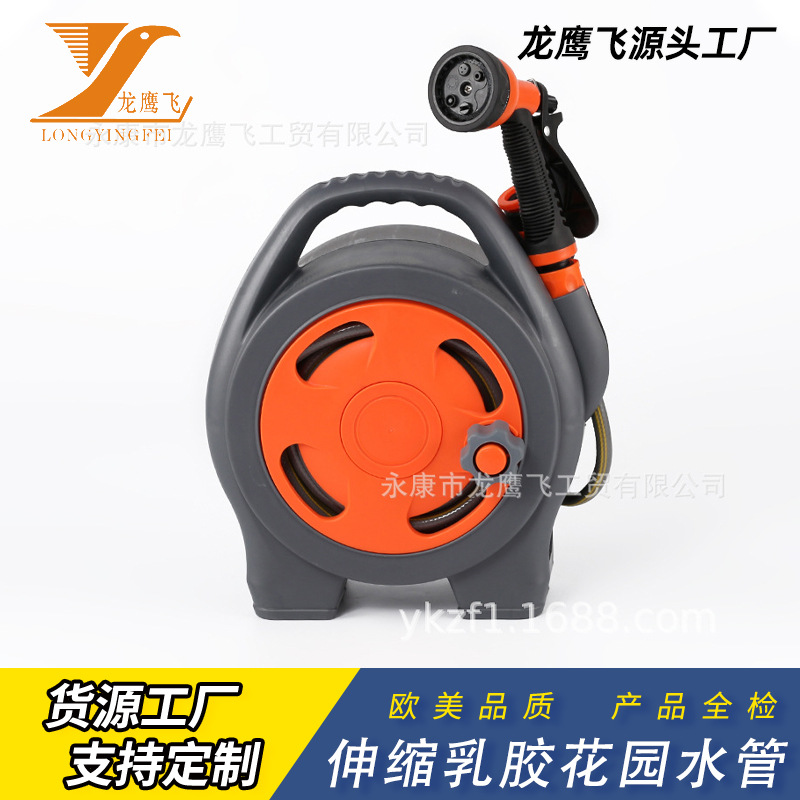 手提式简易水管架子便携家用花园水管车迷你水管收纳架量大价优