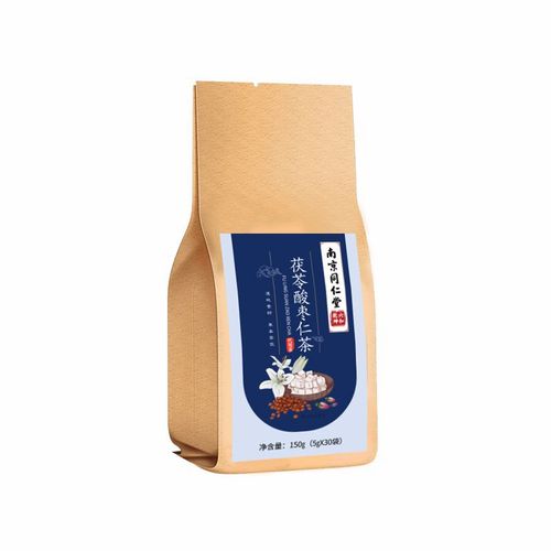 Nanjing Tongrentang Jujube Kernel Poria Tea Rose Lily Anshu Tea Good Night Tea Rapid Delivery and Processing