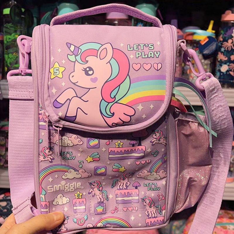 Cadena especial Bolsa de comida australiana smiggle Bolsa de almuerzo para niños de primaria y secundaria Bolsa de almuerzo para estudiantes Bolsa de almuerzo para estudiantes Bolsa de bocadillos al aire libre