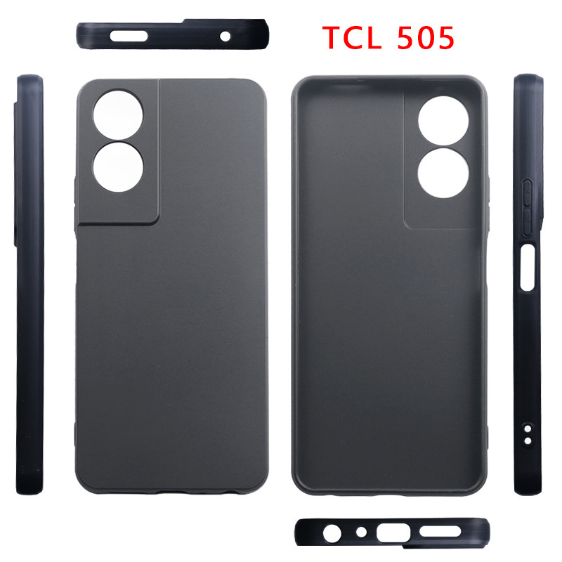 TCL 505 (T509K)(T5094) つや消し携帯電話ケース TPU 素材の落下防止および耐摩耗性保護カバーに適しています。|undefined