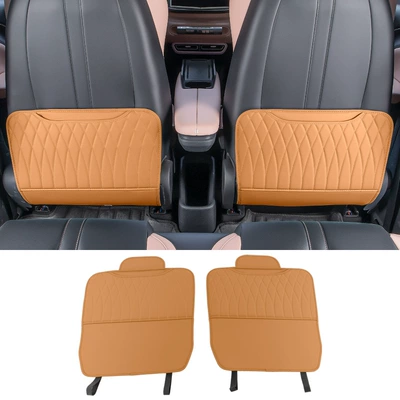 Dolphin, Seagull Anti-Kick Pad Seat | Chair back anti-kick pad - byd-seat-anti-kick-pad-autumn-rhythm-brown-two-pieces