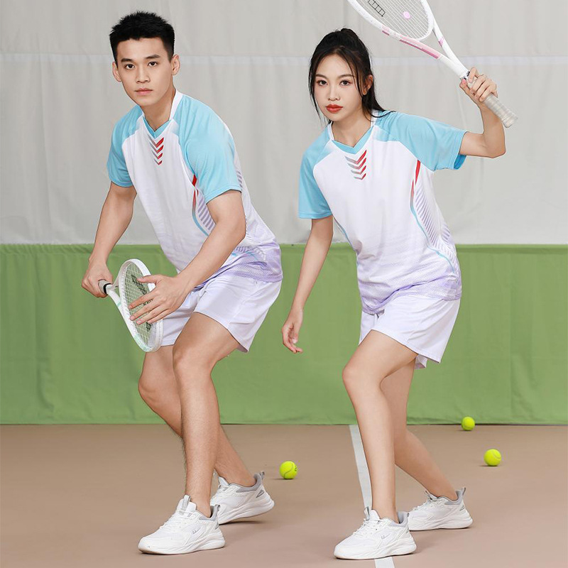 Badminton Uniforms, College Student Sports Suits, Children's Tennis Uniforms, Table Tennis Uniforms, Breathable Volleyball Game Training Uniforms