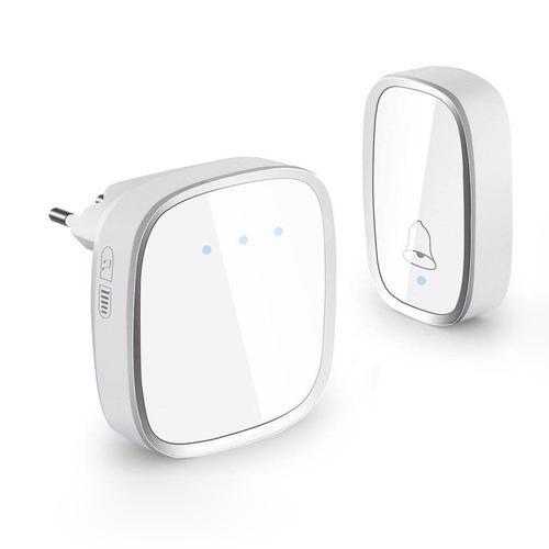 Wireless Doorbell家用交流数码音乐门铃300米远遥控家用门铃跨境