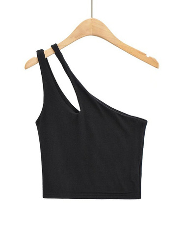  Summer New Arrival: European and American Style Short, Sexy Off-Shoulder & Backless Slim-Fit Tank Top